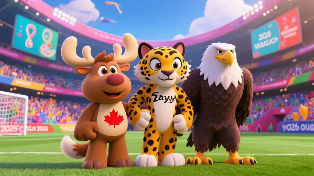 揭秘2026世界杯吉祥物：Maple、Zayu与Clutch背后的文化密码与狂欢寓意