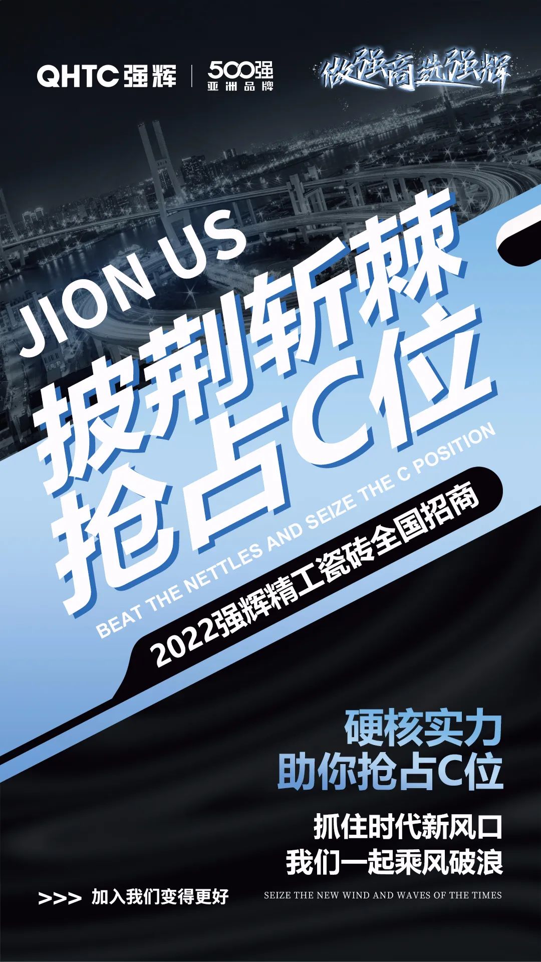 乘风破浪 把握机遇 | 2022小蝌蚪视频黄色在线观看精工瓷砖全国招商火热进行中(图2)